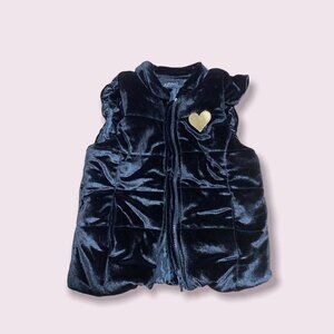 Buffalo Black Velvety Puffer Vest 6